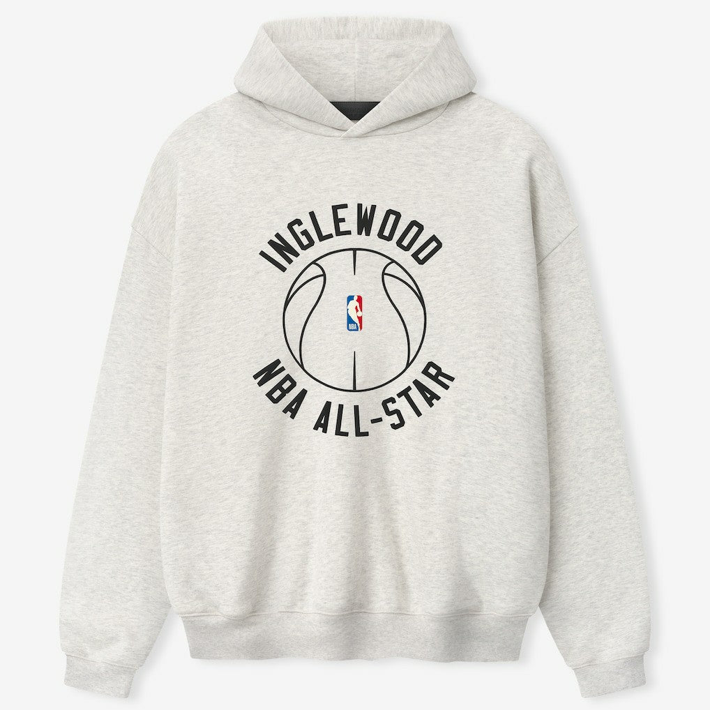 Fear of God Unisex 2026 NBA All-Star Game x Inglewood 90's Hoodie Heather Gray - NBA