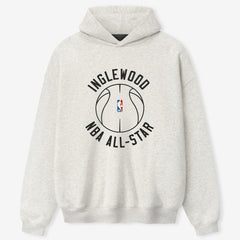 Fear of God Unisex 2026 NBA All-Star Game x Inglewood 90's Hoodie Heather Gray - NBA