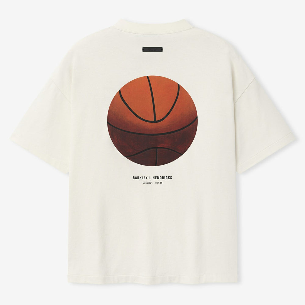 New York Knicks Fear of God x Barkley L. Hendricks Unisex 90's T-Shirt Cream - NBA