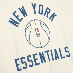 New York Knicks Fear of God x Barkley L. Hendricks Unisex 90's T-Shirt Cream - NBA