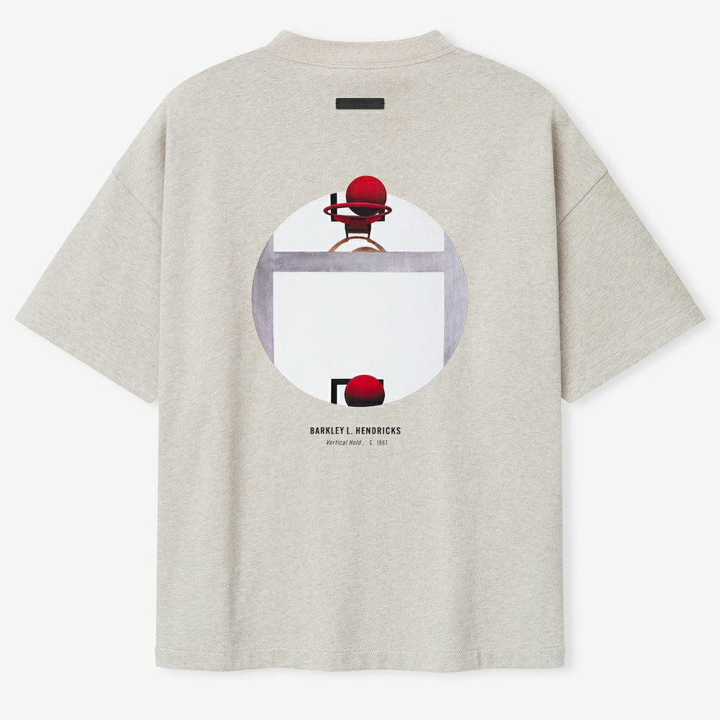 Golden State Warriors Fear of God x Barkley L. Hendricks Unisex 90's T-Shirt Heather Gray - NBA