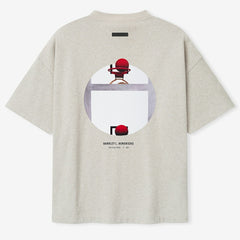 Golden State Warriors Fear of God x Barkley L. Hendricks Unisex 90's T-Shirt Heather Gray - NBA