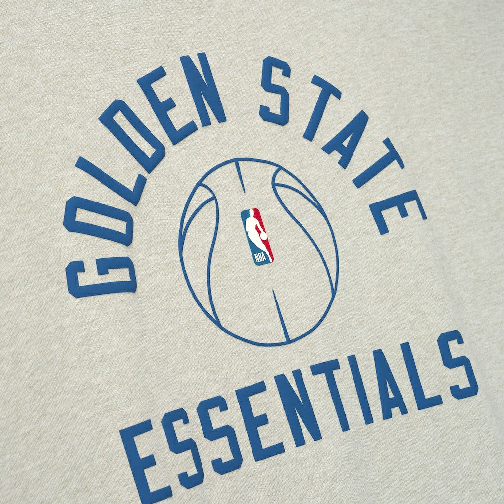 Golden State Warriors Fear of God x Barkley L. Hendricks Unisex 90's T-Shirt Heather Gray - NBA