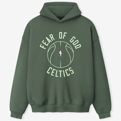 Boston Celtics Fear of God x Barkley L. Hendricks Unisex 90's Hoodie Green - NBA