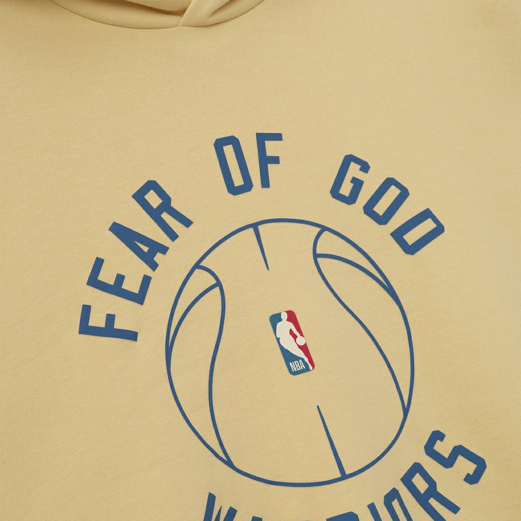 Golden State Warriors Fear of God x Barkley L. Hendricks Unisex 90's Hoodie Gold - NBA