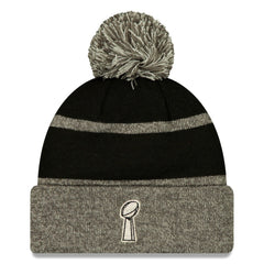 Seattle Seahawks New Era Super Bowl LX Champions Parade Cuffed Knit Hat with Pom Black | NFL