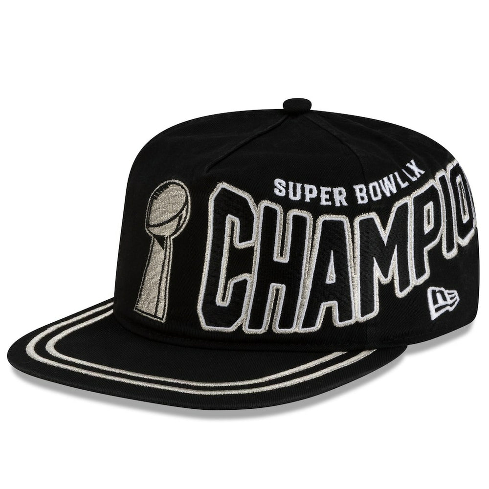 Seattle Seahawks New Era Super Bowl LX Champions Parade 19TWENTY Adjustable Hat Black | NFL