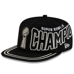 Seattle Seahawks New Era Super Bowl LX Champions Parade 19TWENTY Adjustable Hat Black | NFL