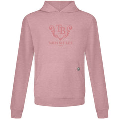 Tampa Bay Rays Levelwear Bridal Rose Relay Pullover Hoodie - MLB