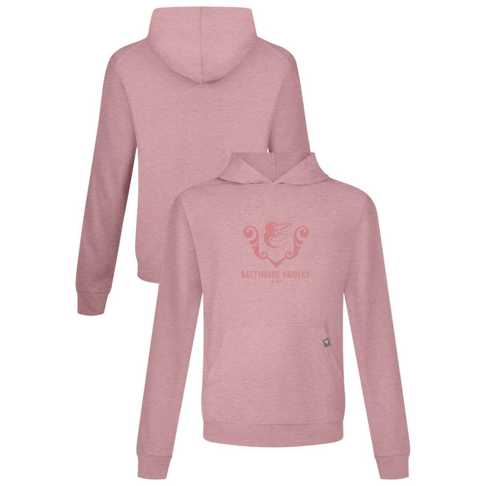 Baltimore Orioles Levelwear Bridal Rose Relay Pullover Hoodie - MLB