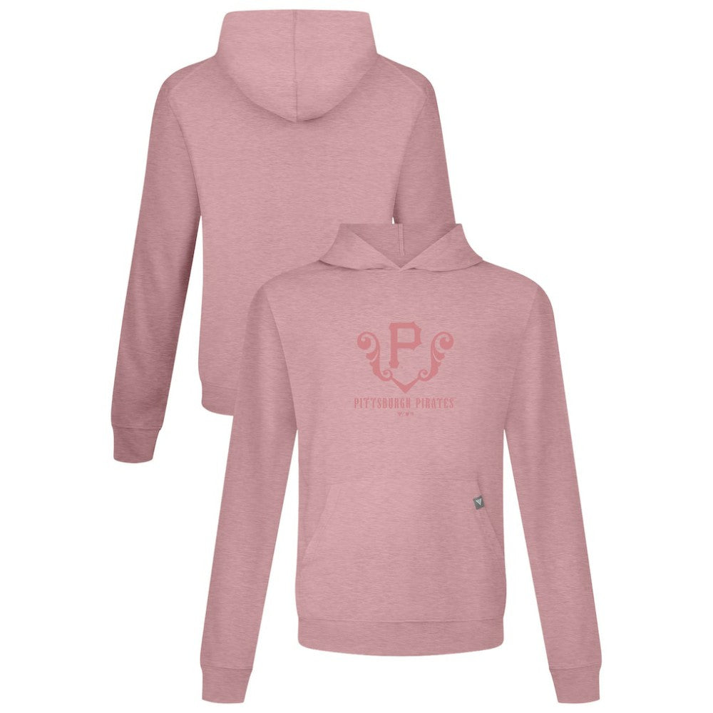 Pittsburgh Pirates Levelwear Bridal Rose Relay Pullover Hoodie - MLB