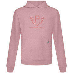 Pittsburgh Pirates Levelwear Bridal Rose Relay Pullover Hoodie - MLB