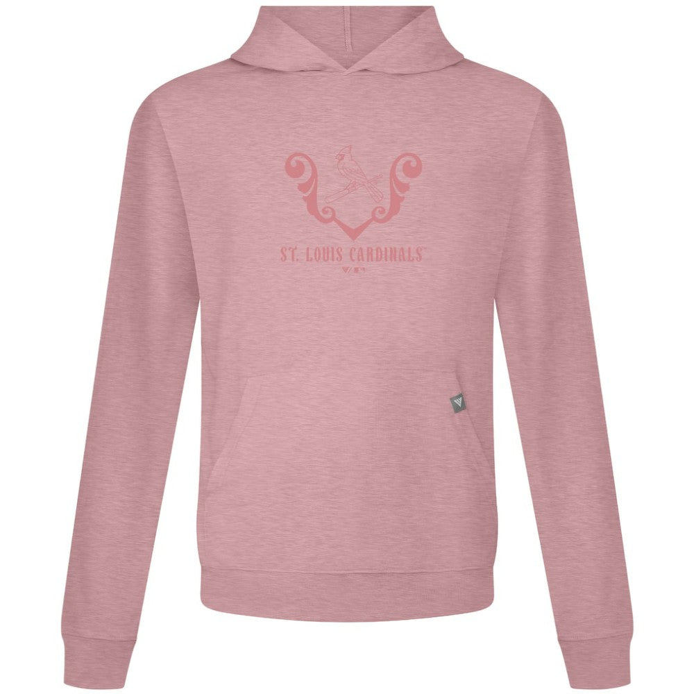 St. Louis Cardinals Levelwear Bridal Rose Relay Pullover Hoodie - MLB