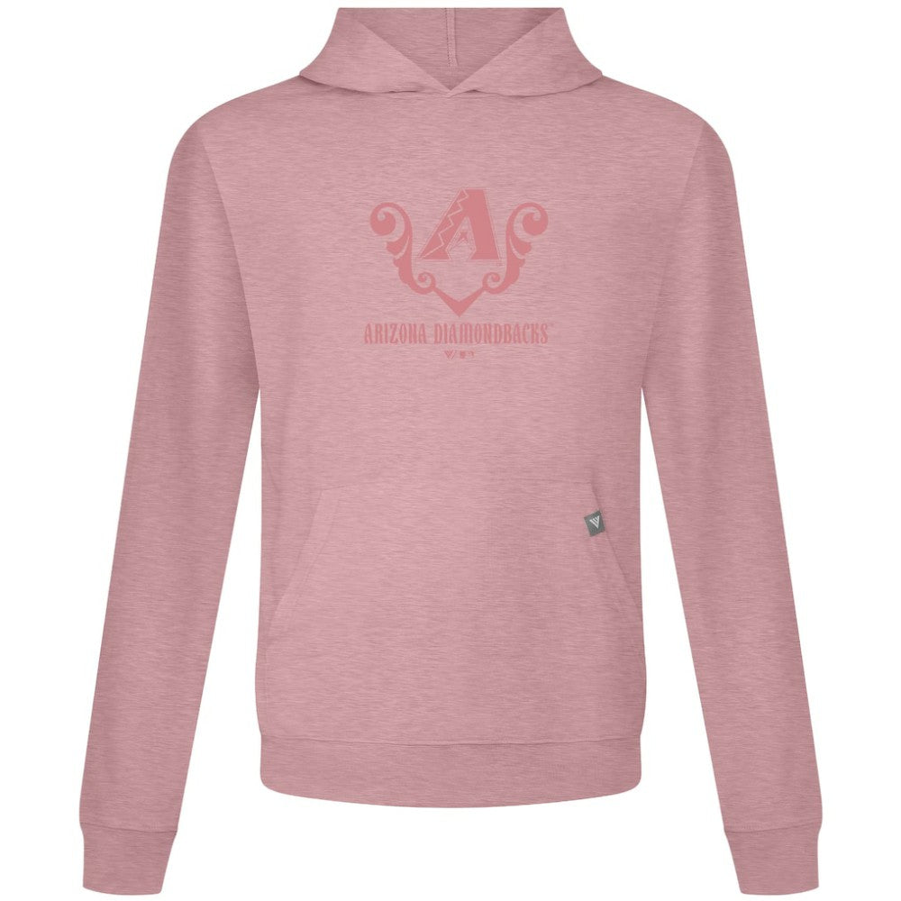Arizona Diamondbacks Levelwear Bridal Rose Relay Pullover Hoodie - MLB