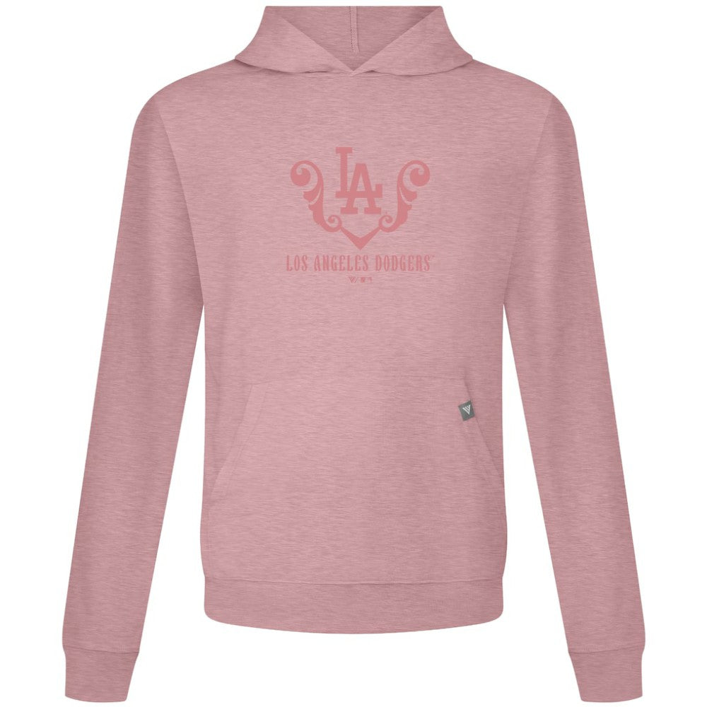 Los Angeles Dodgers Levelwear Bridal Rose Relay Pullover Hoodie - MLB