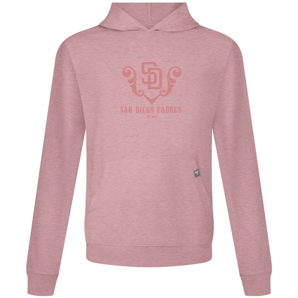 San Diego Padres Levelwear Bridal Rose Relay Pullover Hoodie - MLB