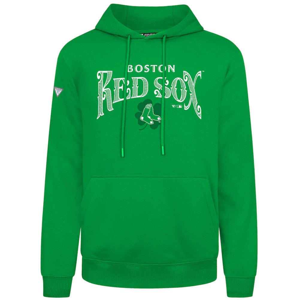 Boston Red Sox Levelwear St. Patrick's Day Podium Hoodie - MLB