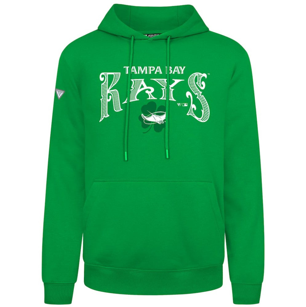 Tampa Bay Rays Levelwear St. Patrick's Day Podium Hoodie - MLB