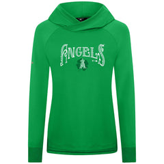 Los Angeles Angels Levelwear Women's St. Patrick's Day Slender Raglan Hoodie - MLB