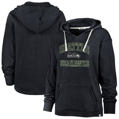 Seattle Seahawks '47 Women's Clarity Naomi Hoodie Navy | 47 brand