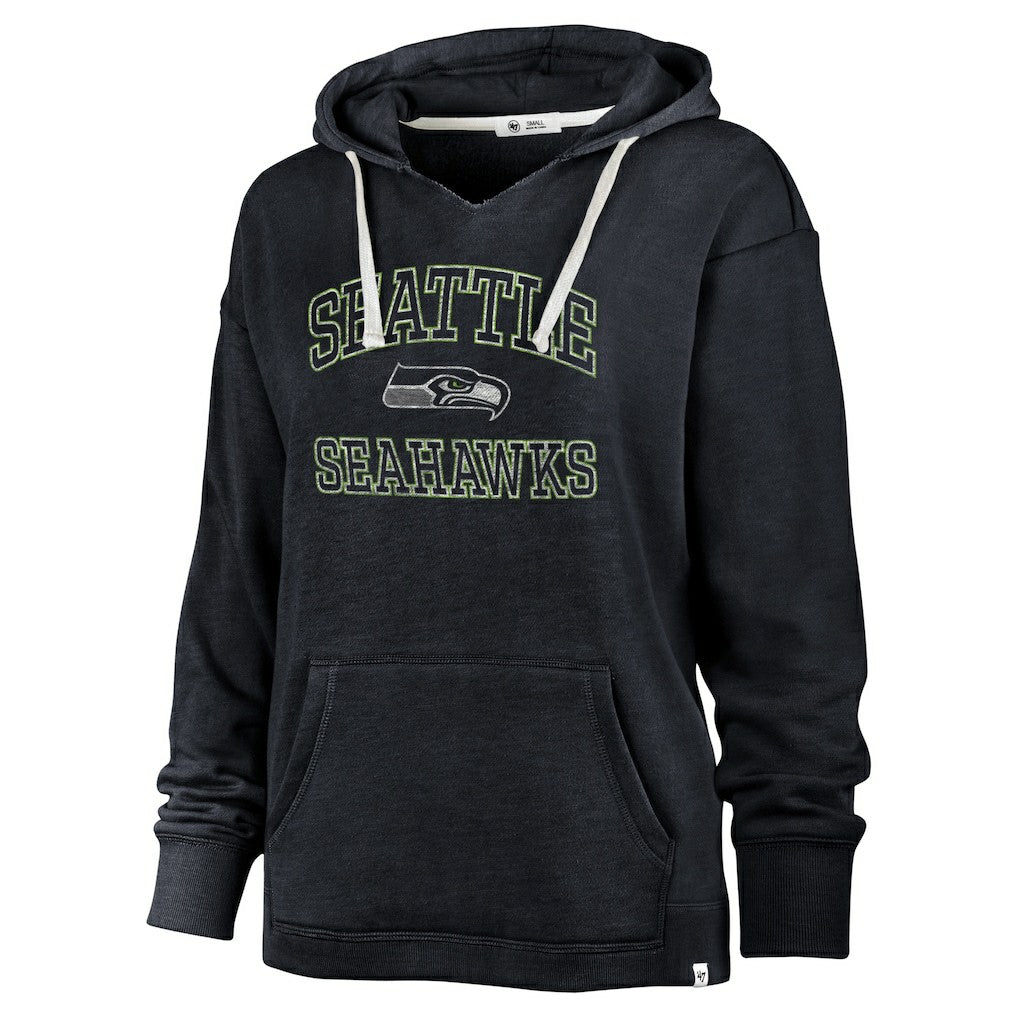 Seattle Seahawks '47 Women's Clarity Naomi Hoodie Navy | 47 brand