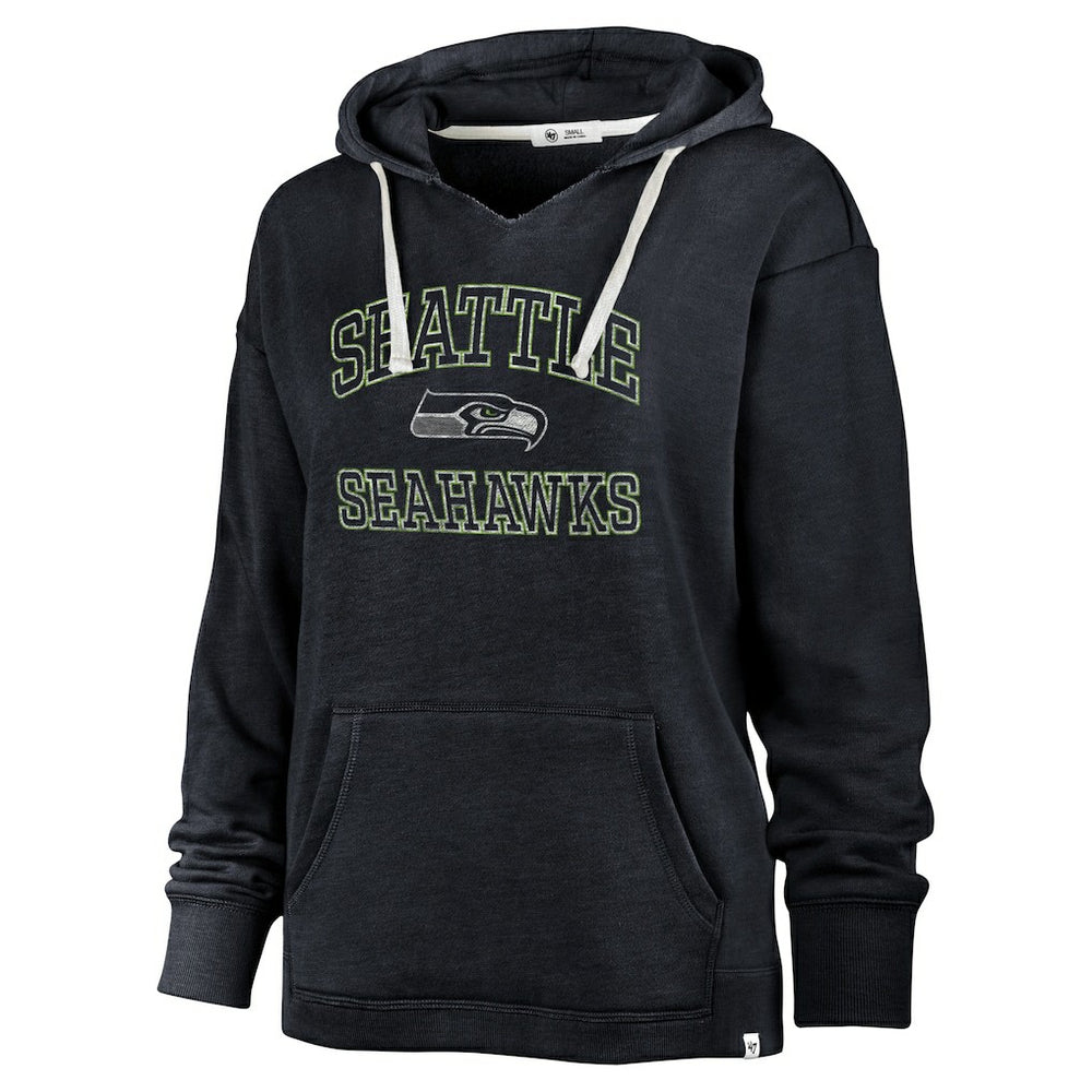 Seattle Seahawks '47 Women's Clarity Naomi Hoodie Navy | 47 brand