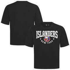 New York Islanders Levelwear Luxe Signature Knit T-Shirt - Black - NHL