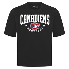 Montreal Canadiens Levelwear Luxe Signature Knit T-Shirt - Black - NHL