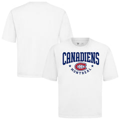 Montreal Canadiens Levelwear Luxe Signature Knit T-Shirt - White - NHL