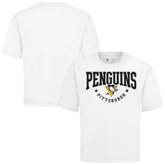 Pittsburgh Penguins Levelwear Luxe Signature Knit T-Shirt - White - NHL