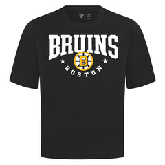 Boston Bruins Levelwear Luxe Signature Knit T-Shirt - Black - NHL