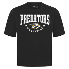 Nashville Predators Levelwear Luxe Signature Knit T-Shirt - Black - NHL