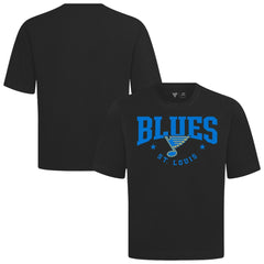 St. Louis Blues Levelwear Luxe Signature Knit T-Shirt - Black - NHL