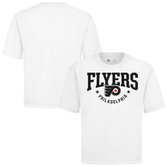 Philadelphia Flyers Levelwear Luxe Signature Knit T-Shirt - White - NHL