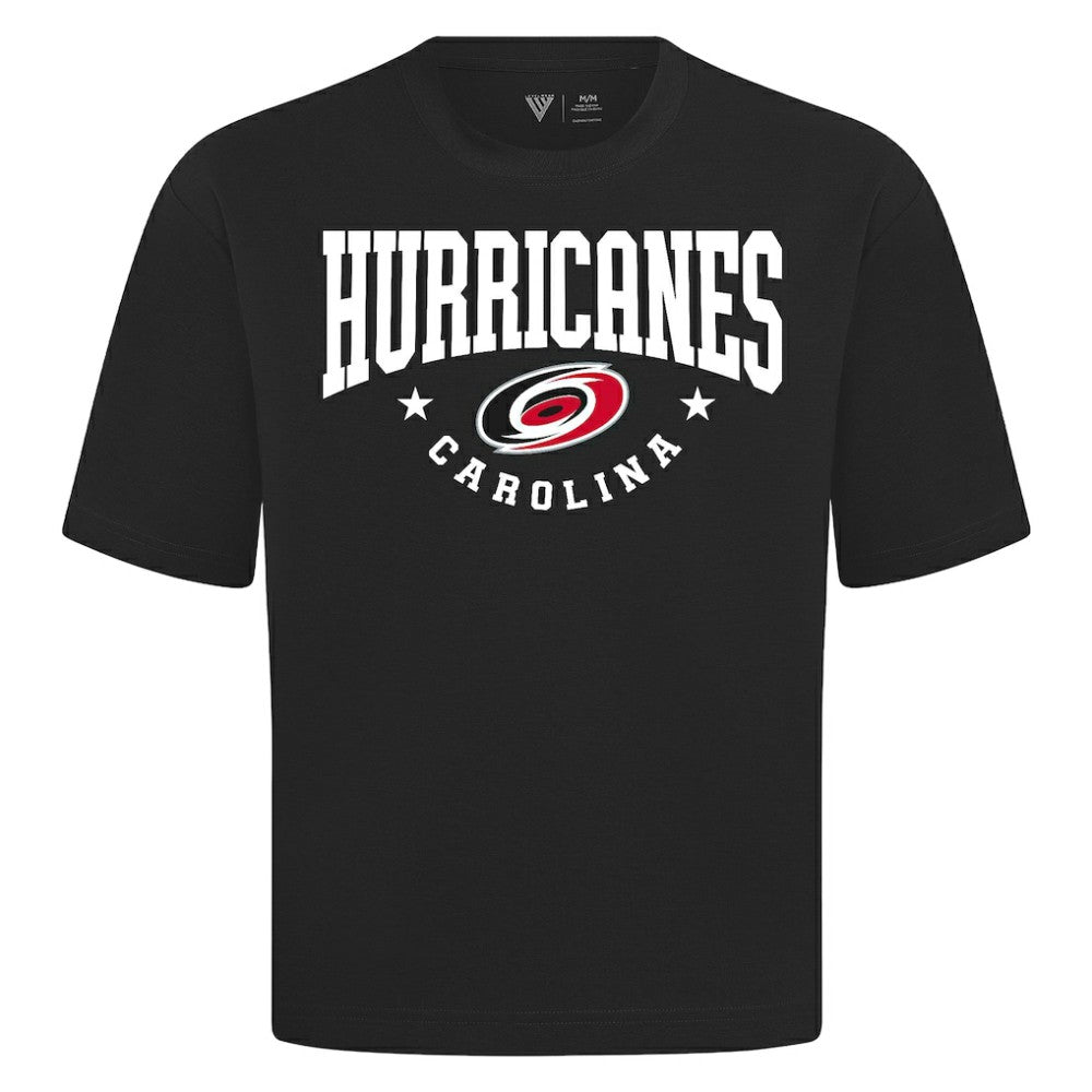 Carolina Hurricanes Levelwear Luxe Signature Knit T-Shirt - Black - NHL