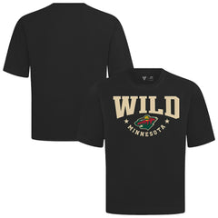 Minnesota Wild Levelwear Luxe Signature Knit T-Shirt - Black - NHL