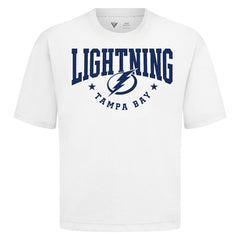 Tampa Bay Lightning Levelwear Luxe Signature Knit T-Shirt - White - NHL