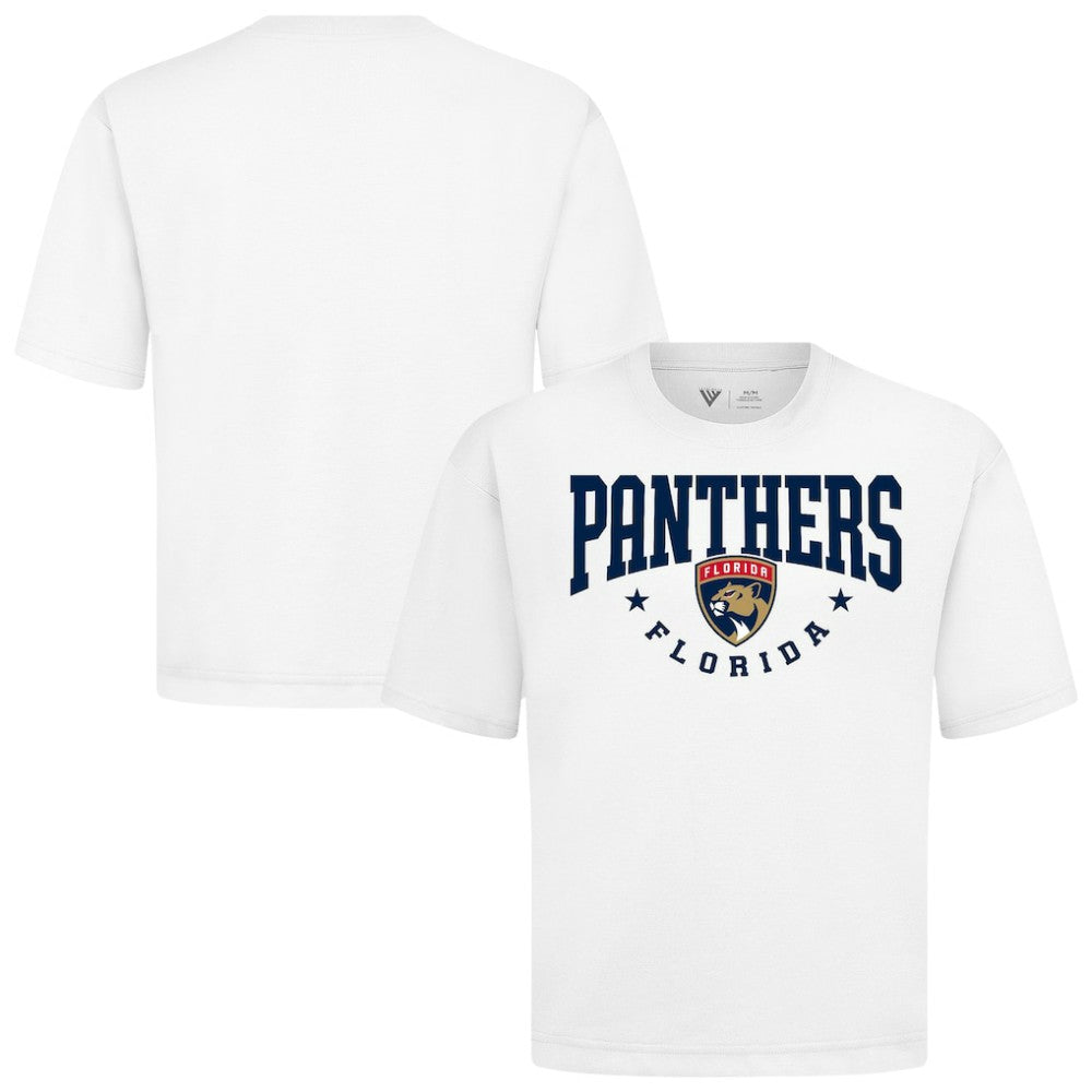 Florida Panthers Levelwear Luxe Signature Knit T-Shirt - White - NHL