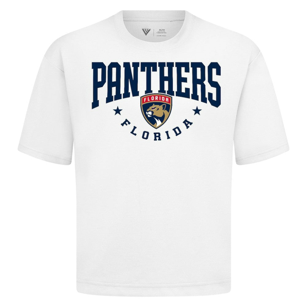 Florida Panthers Levelwear Luxe Signature Knit T-Shirt - White - NHL