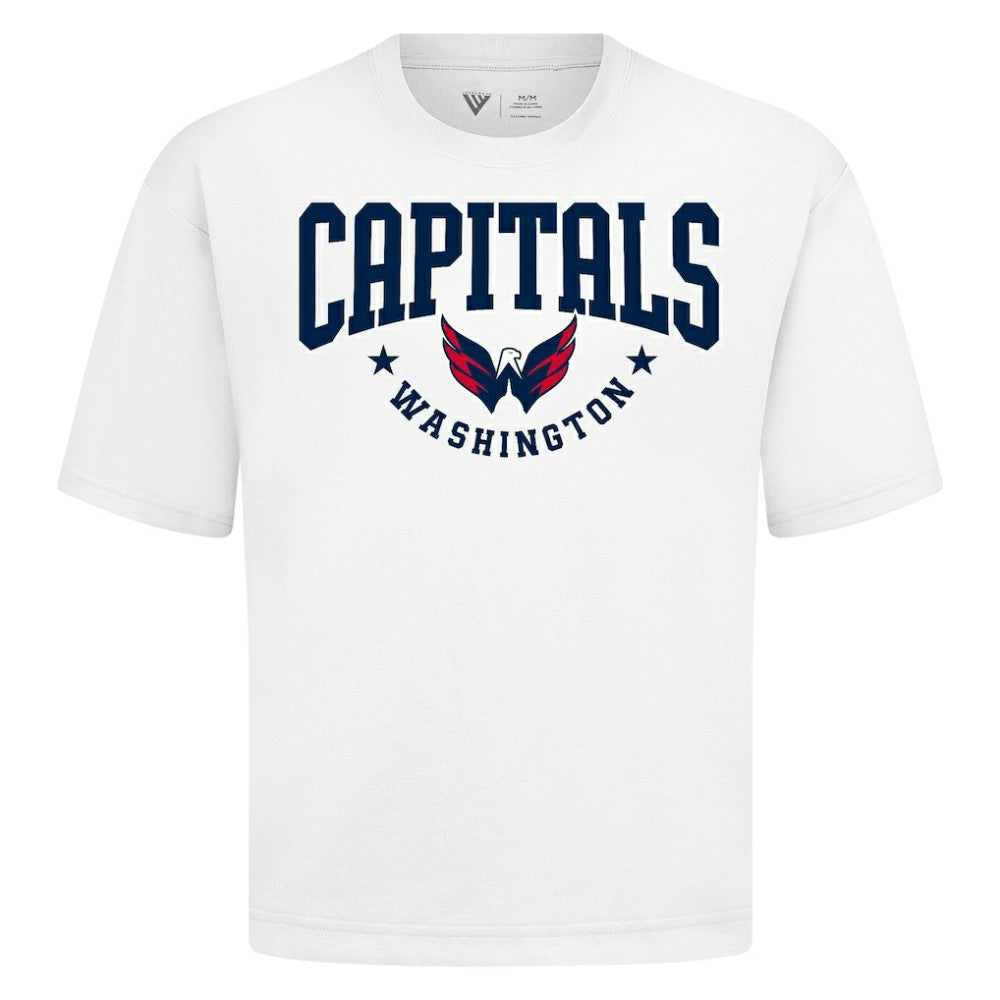 Washington Capitals Levelwear Luxe Signature Knit T-Shirt - White - NHL