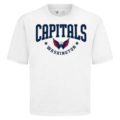 Washington Capitals Levelwear Luxe Signature Knit T-Shirt - White - NHL