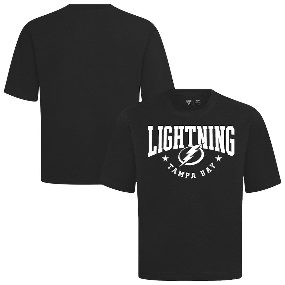 Tampa Bay Lightning Levelwear Luxe Signature Knit T-Shirt - Black - NHL