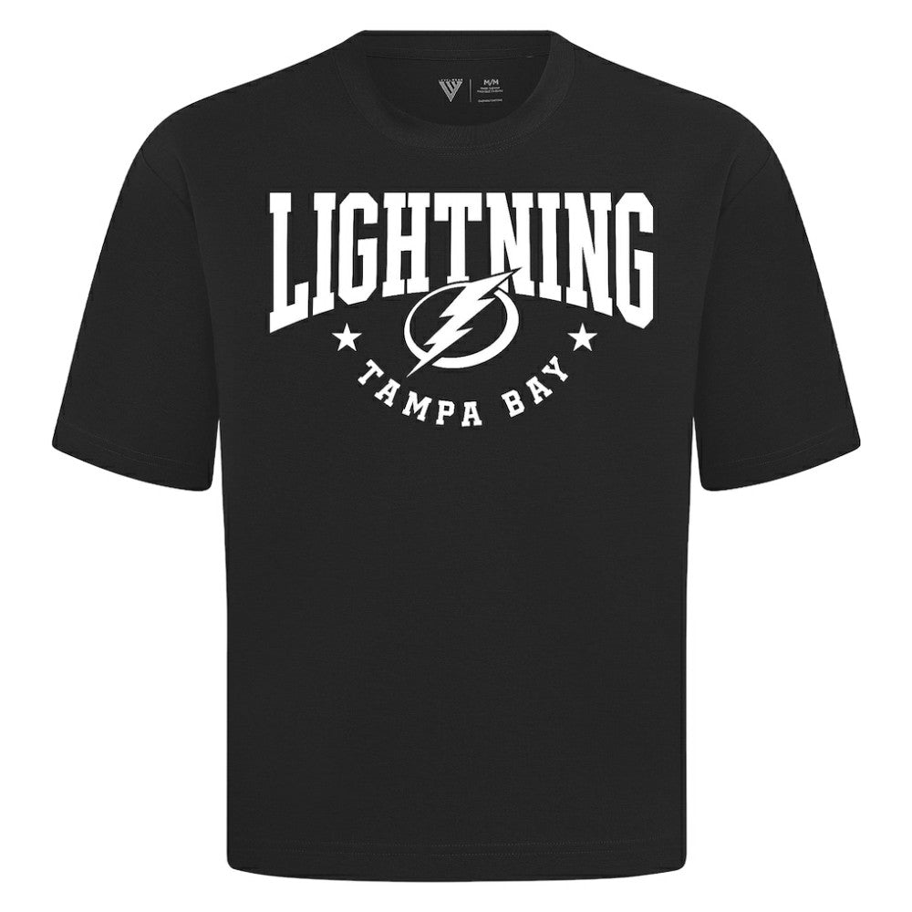 Tampa Bay Lightning Levelwear Luxe Signature Knit T-Shirt - Black - NHL