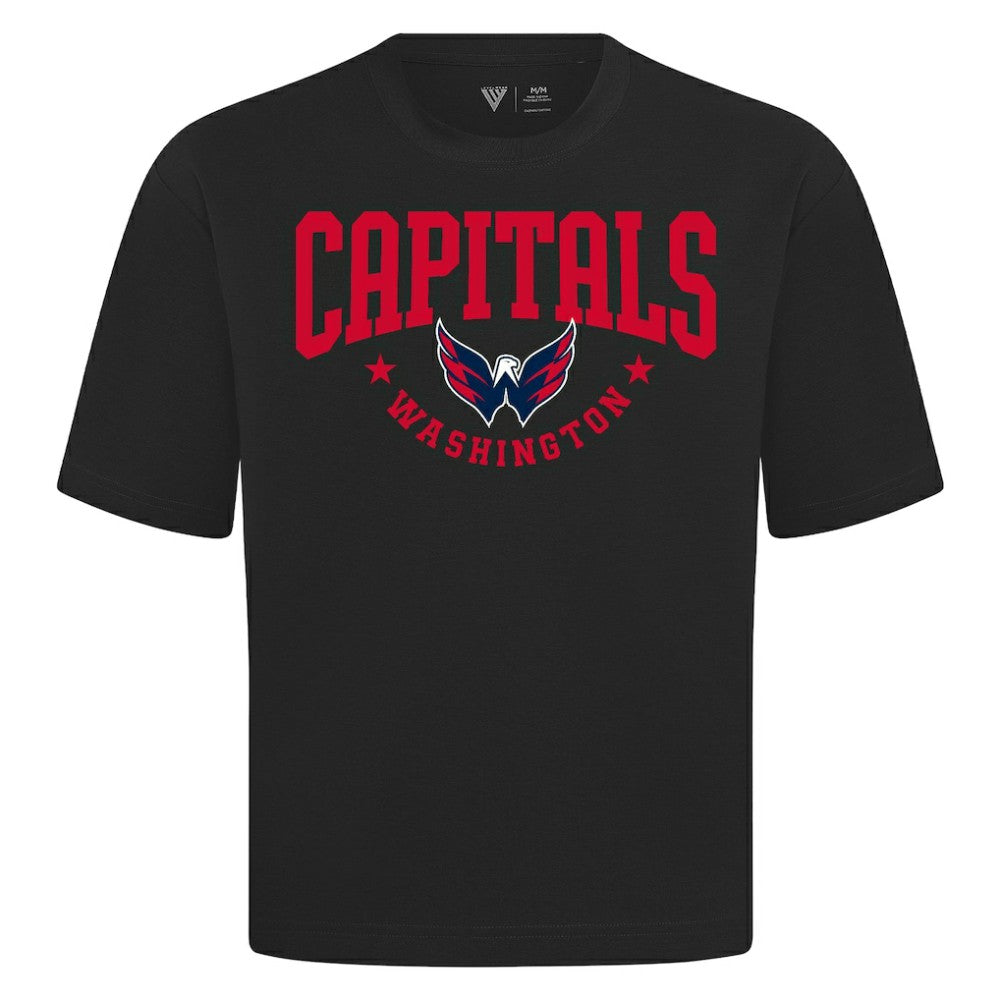 Washington Capitals Levelwear Luxe Signature Knit T-Shirt - Black - NHL