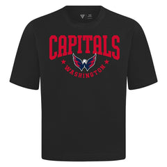 Washington Capitals Levelwear Luxe Signature Knit T-Shirt - Black - NHL