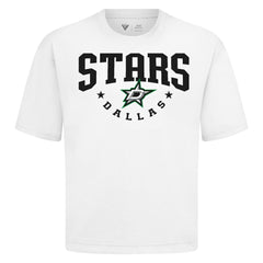 Dallas Stars Levelwear Luxe Signature Knit T-Shirt - White - NHL