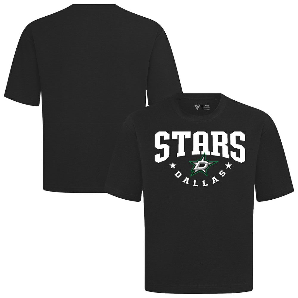 Dallas Stars Levelwear Luxe Signature Knit T-Shirt - Black - NHL