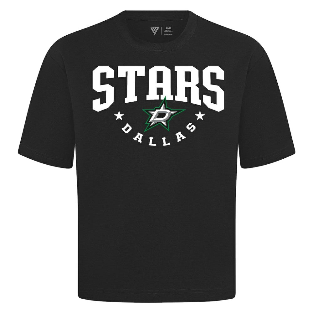 Dallas Stars Levelwear Luxe Signature Knit T-Shirt - Black - NHL