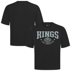 Los Angeles Kings Levelwear Luxe Signature Knit T-Shirt - Black - NHL