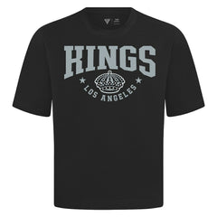 Los Angeles Kings Levelwear Luxe Signature Knit T-Shirt - Black - NHL